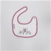 Bimbi Dreams BAVAGLINO BAVETTA NEONATO IN SPUGNA IMPERMEABILE 19x19 CM COOL ZOO - ELEFANTE ROSA