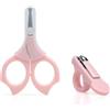 Kiokids FORBICINE UNGHIE NEONATO PUNTA TONDA - SET MANICURE NEONATO