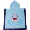 Nene Shop PONCHO MARE BAMBINO CON CAPPUCCIO - SQUALO 2-6 ANNI