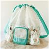 Kiokids BORSA DA SPIAGGIA A RETE PER BAMBINI - BEIGE