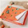 Kiokids TELO MARE BAMBINI IN MICROFIBRA - ARANCIO