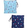 Nene Shop BORSA PORTA COSTUME E PORTA PANNOLINI - SQUALO/GRANCHIO - FLAPJACKKIDS