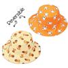 Nene Shop CAPPELLO ESTIVO BAMBINA REVERSIBILE Anti-UV SPF 50+ GIRAFFA/ZEBRA 6-24 MESI