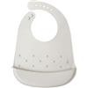 Kiokids BAVAGLINO IN SILICONE CON TASCA - GRIGIO