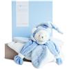 DOUDOU ET COMPAGNIE - DOUDOU NEONATO NASCITA ORSO BLU 24 CM