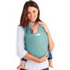 J Bimbi FASCIA PORTABEBE` - ELEMENTS - MORBIDA COME UNA PIUMA - MOBY WRAP