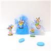 Nene Shop SACCHETTINO CONFETTI SEGNAPOSTO BOMBONIERA NASCITA BATTESIMO - CLOWN