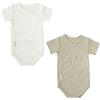 Bimbi Dreams SET 2 BODY NEONATO INCROCIO FRONTALE IN COTONE - CORNELIA 0/1 MESE