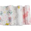 Nene Shop SET 3 COPERTINE NEONATO IN MUSSOLA DI COTONE 80X80 CM - MINNIE