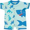 Nene Shop PAGLIACCETTO MEZZA MANICA IN COTONE STAMPATO - BABY SHARK -