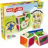 GEOMAG CUBI COSTRUZIONI MAGNETICHE - 4 + 6 CARDS - GEOMAG