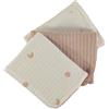 LILLYMOM LAVETTE NEONATO - 3 PEZZI - COTONE E SPUGNA - LILLYMOM