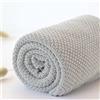 KIOKIDS COPERTINA ESTIVA NEONATO IN BAMBOO - GRIGIO