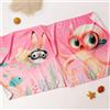 KIOKIDS TELO MARE BAMBINI IN MICROFIBRA - ROSA