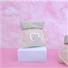 Nene Shop BOMBONIERA SACCHETTI NASCITA BATTESIMO PORTA CONFETTI - CUORE