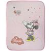 Nene Shop COPERTINA LETTINO CON SBARRE IN PILE - MINNIE - TOPOLINA - ROSA