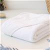 Kiokids ACCAPPATOIO ASCIUGAMANO CON CAPPUCCIO NEONATO IN BAMBOO BIANCO