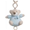 Nene Shop CARILLON CULLA PASSEGGINO NEONATO PELUCHE MUSICALE ORSO CELESTE