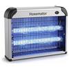 Hoxemator Lampada Antizanzare 20W Zanzare Elettrico con Luce UV 365nm, Zanzariera Elettrica Esterno e Interno, Chimica-Free, Silenziosa Trappola Insetti e Mosche per Camera, Cucina, Patio, Giardino