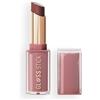 Revolution Beauty London Revolution Pout Lip Gloss, Lip Gloss Ultra Lucido e Pigmentato con Acido Ialuronico e Vitamina E, Vegano e Cruelty-Free, 3g, Creme Brulee Mauve