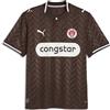 PUMA Maglia Home FC St. Pauli 26/27 da uomo, Accessori, Marrone, S
