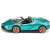 Siku 1571, Lamborghini Sián Roadster, Auto Giocattolo, Metallo/Plastica, Turchese Metallizzato, Ruote in Gomma, Cerchioni Sportivi, Tetto Aperto