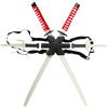 Rubie's Rubies Set Armi Ninja per la Schiena per Bambini, Katane per completare Il Costume Ninja, Accessori, Taglia Unica, Unisex per Carnevale, Cosplay, Feste e Cumpleanno