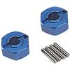 Traxxas 1654 x hex/asse mozzo ruota pins Model Car Parts, blu, 1.5 x 8 mm