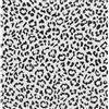 FENTIS Carta da Parati Autoadesiva con Stampa Leopardata Carta da Parati Peel and Stick Rivestimento Vinilico Rotoli di Adesivi Murali per Cucina Bagno e Camera da Letto Lavabile, Nero 44,5x500cm