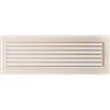 KRATKI griglia di ventilazione griglia del camino 17 cm x 49 cm cremoso con tende