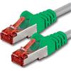 1aTTack.de 1aTTack Cavo Patch di rete CAT6, 2 spine RJ45, Crossover SSTP UTP - 1 m