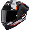Kyt Casco Moto Integrale Racing Kyt R1R CARBON ZONE Arancio