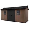 Keter casetta da giardino in resina NEWTON PLUS 7515/1575 EVOTECH+ - DOPPIA OPZIONE MONTAGGIO