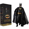 NECA DC COMICS BATMAN 1989 Michael Keaton 1/4 Scale Action Figure PVC 45 cm NECA