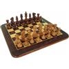 Italfama Set Di Scacchi In Legno Di Acacia Italfama, Pezzi Pesi, Tavola Numerata Da 46cm