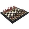 Italfama Set Di Scacchi Italfama In Rame Dipinto A Mano 40Cm Noce Inghilterra Vs Scozia