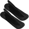 MERRYHAPY 2 Parti Timone di Coda Gonfiabile per Barche e Tavola da Surf in PVC Nero Staccabile per Migliorare la Direzione la Stabilità in Acqua