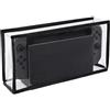 Generico Custodia antigraffio e antipolvere per Switch 2, copertura protettiva verticale antipolvere per Switch 2 console di gioco (Trasparente)