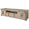 MASSIVMOEBEL24.DE Mobile TV Mango RAILWAY #314 - Colori diversi e dimensioni, Colore:laccato beige, Misure:200x55x55 cm (LxPxA)