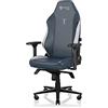 Secretlab Sedia da Gaming TITAN Evo Royal - Sedia da Computer Reclinabile, Ergonomica & Comoda con Braccioli 4D, Cuscino per la Testa Magnetico & Supporto Lombare in 4 direzioni - Blu - Similpelle