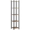 Vicco Libreria Bivio, Rovere dorato/antracite, 30 x 133 cm