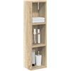 vidaXL Armadio da bagno a muro Rovere Sonoma 20 x 14 x 70 cm, Mobile bagno moderno, ripiano rettangolare, storage funzionale, soluzione salvaspazio, design elegante