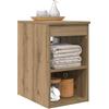 vidaXL Armadio Bagno In-between Rovere Artigianale 30 x 41 x 50 cm, Mobiletto da bagno moderno, stile unico, ripostiglio utile, scaffali pratici, arredamento per casa
