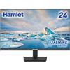 Hamlet Monitor 23,8" FHD IPS 100Hz Multimediale con Ingre