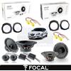 Focal Casse Altoparlanti Ant + Post FOCAL AUDITOR ASE165 + ACX165 per LANCIA DELTA