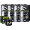 Bardahl/Hiflo Kit Tagliando Olio Bardahl XT4R 0W30 + Filtro Per MV Agusta F4 S 1+1�2000>2002