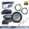 ALPINE Casse Alpine S2-S65C Altoparlanti anteriori 2 vie 165mm 240W per NISSAN NV200