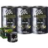 Bardahl/Hiflo Kit Tagliando Olio Bardahl XT4R 0W30 + Filtro Per Benelli 304 4T�1984>1989