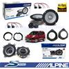 ALPINE Casse Alpine S2-S65C + S2-S40 Altoparlanti ant e post 165mm 240W per FIAT QUBO