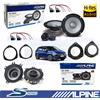 ALPINE Casse Alpine S2-S65C + S2-S40 Altoparlanti ant e post 240W per FIAT TIPO II